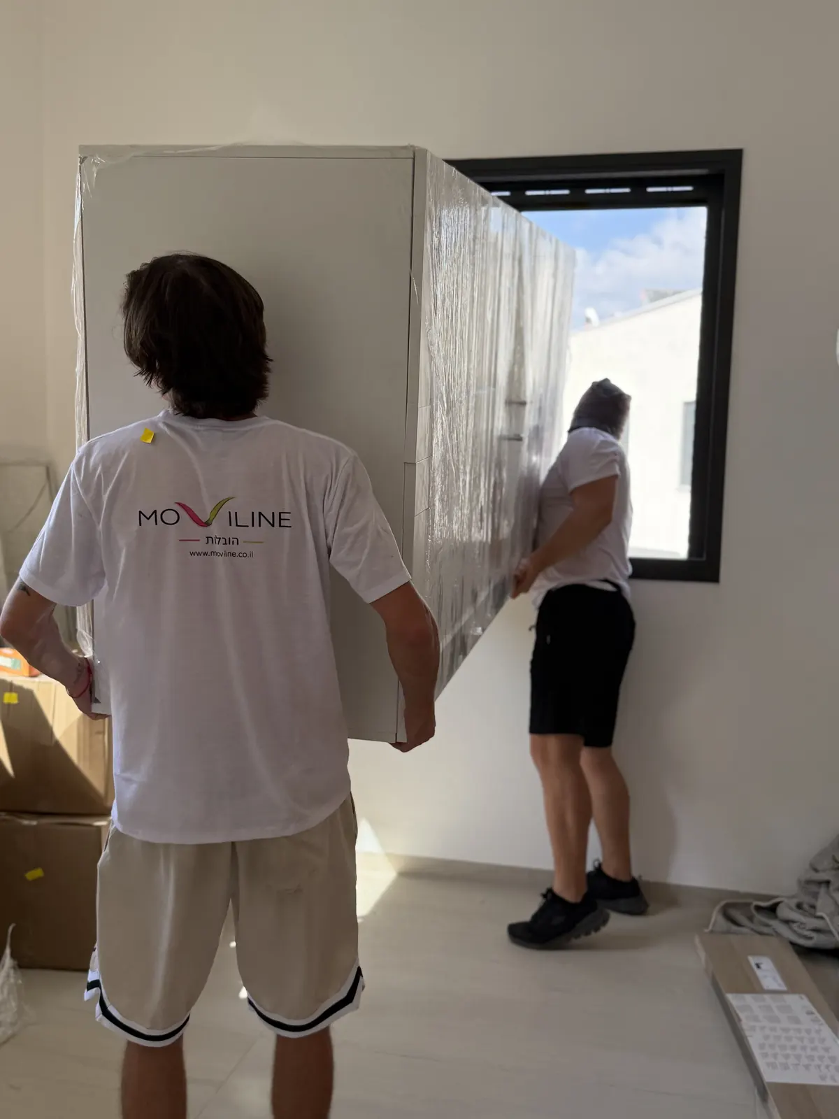 עבודת Moviline — הובלת וילה