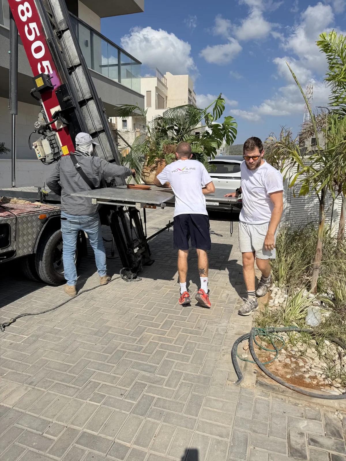 עבודת Moviline — סבלים