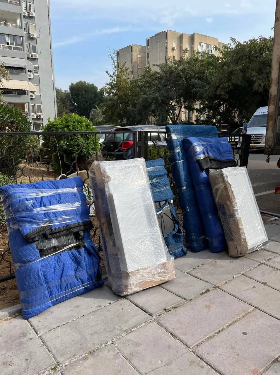 עבודת Moviline — העמסת חפצים